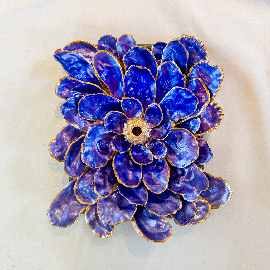 Coastal Bloom in Royal Purple | Shuck & Awe